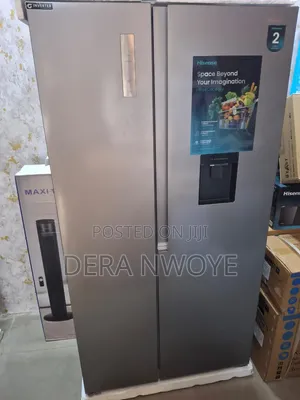 Brand New Hisense Side by Side Refrigerator