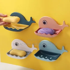 Whale Shaped Soap Case - Wall Mounted