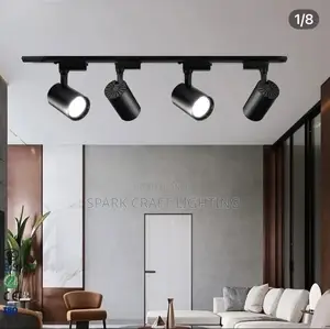 Spark Craft 40W LED Track Light Set (4 Guda)