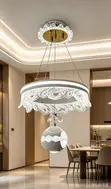 Modern Circular LED Chandelier - 2