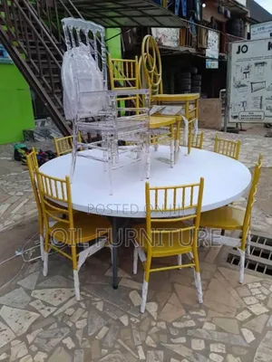 Premium Gold Chiavari Chairs & Acrylic Ghost Chairs for Events
