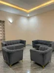 Home Interiors Loveseat Sofas - Gray - 2
