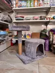 Cat Tree with Scratch Post - Medium - 1