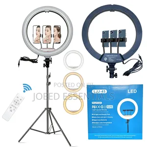 18-Inch Ring Light with Tripod Stand