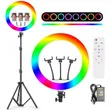 18-Inch Ring Light with Tripod Stand - 2