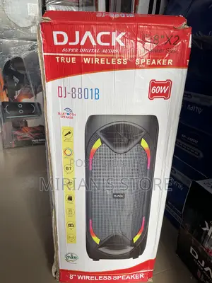 Djack DJ-8801B 60W Wireless Speaker da Mic
