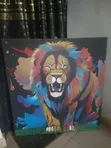 Lion Painting - 2