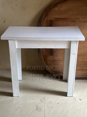 White Wooden Table