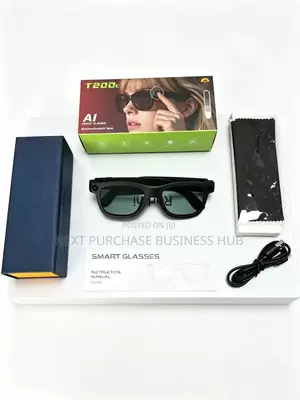 T200c AI Smart Camera Glasses - Gilashin Electrochromic