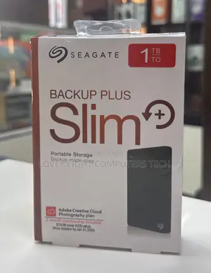 1TB Seagate Backup Plus Slim External HDD
