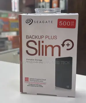 Seagate Backup Plus Slim 500GB External HDD
