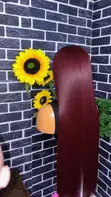 Chinese Bone Straight Human Hair Wig 32" with 2x6 Closure - 2