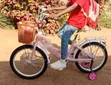 Children's Adjustable Bicycle - Pink - 3