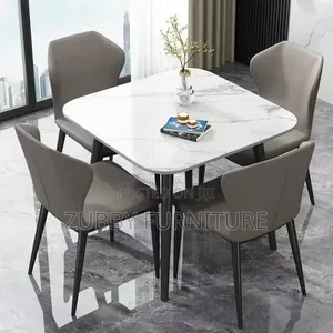 Brand New Imported Luxury Dining Set with 4 Chairs