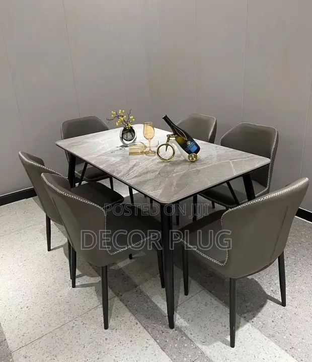Home Interiors Dining Set Mai Girma (Mutane 6) - 1