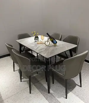 Home Interiors Dining Set Mai Girma (Mutane 6)