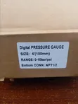4" Digital Pressure Gauge (0-10 Bar) - 2