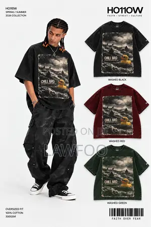 300G Pure Cotton Stone Washed Tee
