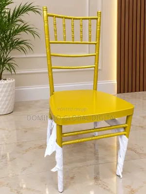 Gold Chiavari Event Chair - Brand New