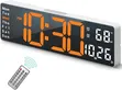 Digital LED Wall Clock da Remote - Baki - 1