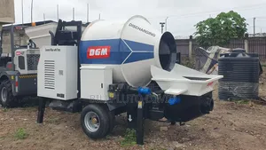 HBTS50-30-78R Diesel Concrete Mixer with Pump