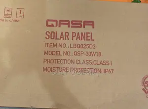 30W QASA Solar Panel