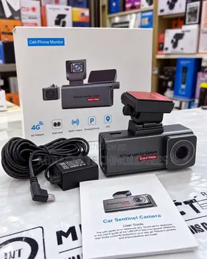 UBOX 4G Dual Lens Car Dashcam Tare da Kallon Nesa ta App