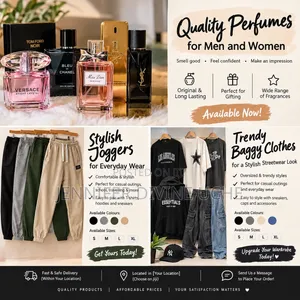 Unisex Perfumes & Baggy Clothes