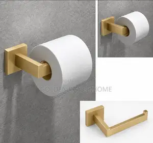 Brand New Brushed Gold Tissue Holder