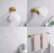 Brand New Brushed Gold Tissue Holder - 2