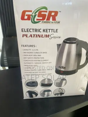 GSR Platinum Series Electric Kettle