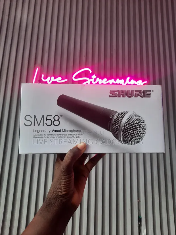 Shure SM58 Dynamic Vocal Microphone - 1