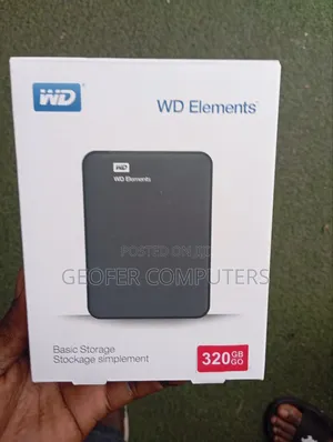 WD Elements 320GB External HDD USB 3.0