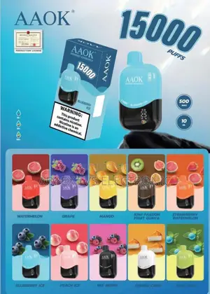 AAOK 15000 Puffs Vape Mai Sake Caji