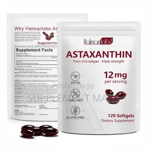 Triple Strength Astaxanthin 12mg Capsules