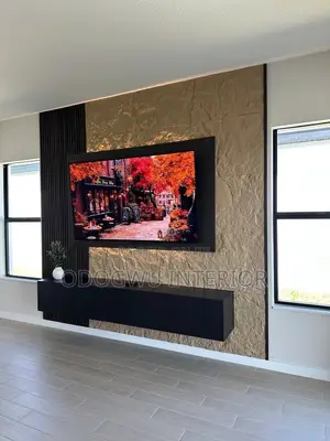VIP PU Stone & Fluted Panel Wall Decor