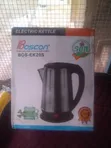 Boscon Cordless Electric Kettle - 1L Bakin Karfe - 1
