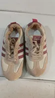 Used Multicolor Canvas/Faux Leather Sneakers - Size 38 - 1