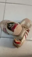Used Multicolor Canvas/Faux Leather Sneakers - Size 38 - 3