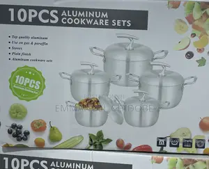10pcs Stainless Steel Apple Shape Cookware Set
