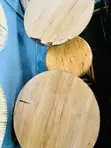 Wooden Round Table - 2
