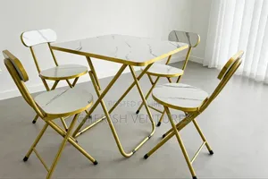 Home Interiors Folding Dining Set - 4 Chairs