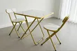 Home Interiors Folding Dining Set - 4 Chairs - 2
