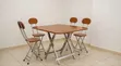 Home Interiors Folding Dining Set - 4 Chairs - 4