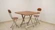 Home Interiors Folding Dining Set - 4 Chairs - 5