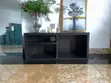 Table Console mai Ajiya - Itace Baƙar - 1