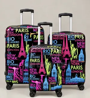 Lanvin Paris Design Suitcase Set 3-in-1