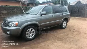 Toyota Highlander V6 FWD 2003 Gray SUV