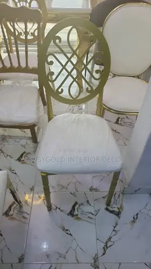 Event Ver Restaurant Chairs - Gold