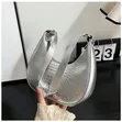 Croc Mini Half Moon Bag Mai Hannun Kayan Zare - 2